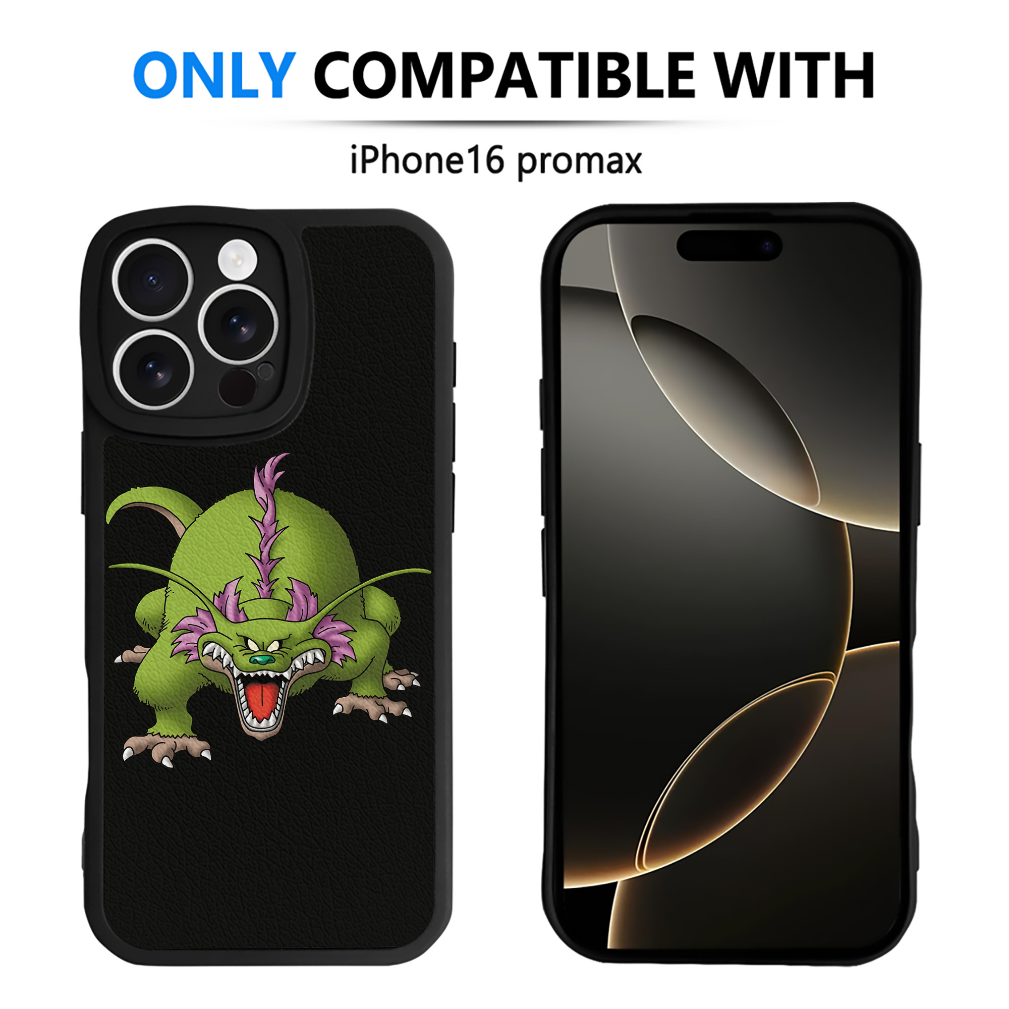 （画像用） ドラゴンクエスト Doragon Kuesuto Dragon Quest 【iPhone 16シリーズ対応】シリコンスマホケース（レザー調） 材質：シリコン